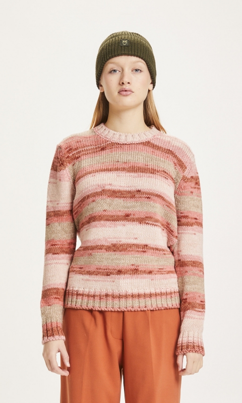 MYRTHE Multi Stripe Crew Neck